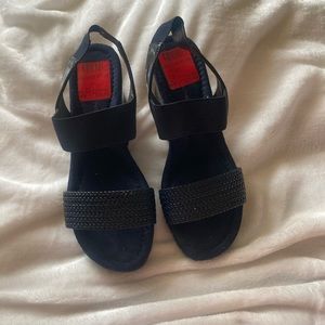 Bandolino wedge slip on sandal